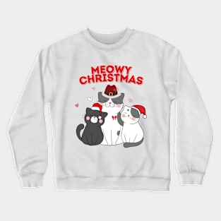 MEOW CHRISTMAS Crewneck Sweatshirt